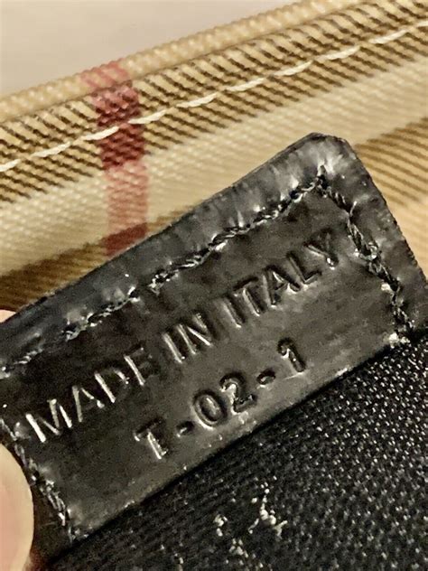 Burberry made in italy